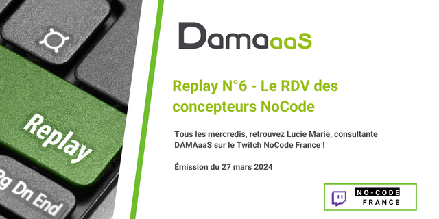 les RDV Concepteurs NoCode #6