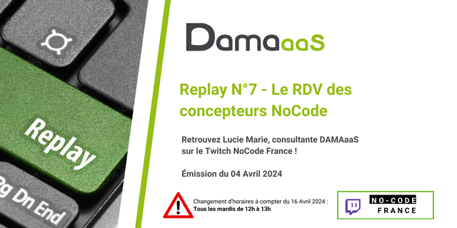 Les RDV Concepteurs NoCode #7